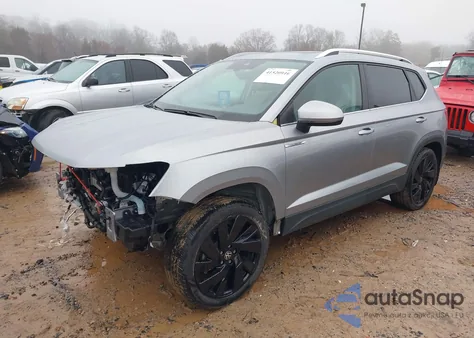 2024 Volkswagen Taos 1.5T Se z USA, uszkodzony, nr VIN 3VVVX7B27RM041262